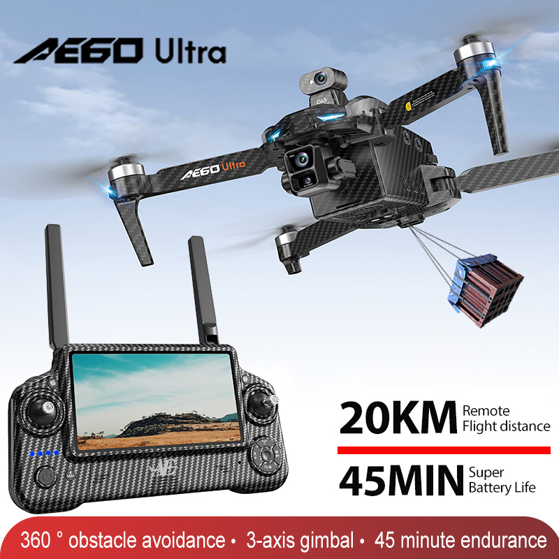 Drone Camera Professional - AE60 GPS Drone professionnel 8K caméra
