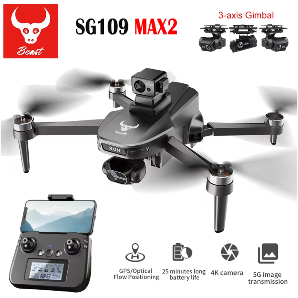 Drone Camera Professional - Drone avec caméra FPV 8K professionnel,