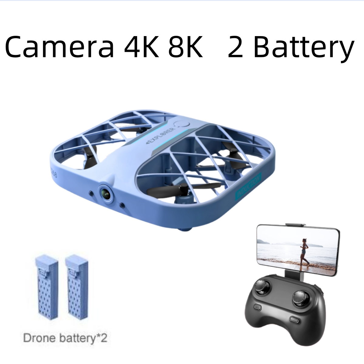 Drone Camera Hd - Drone RC JJRC H107 FPV avec