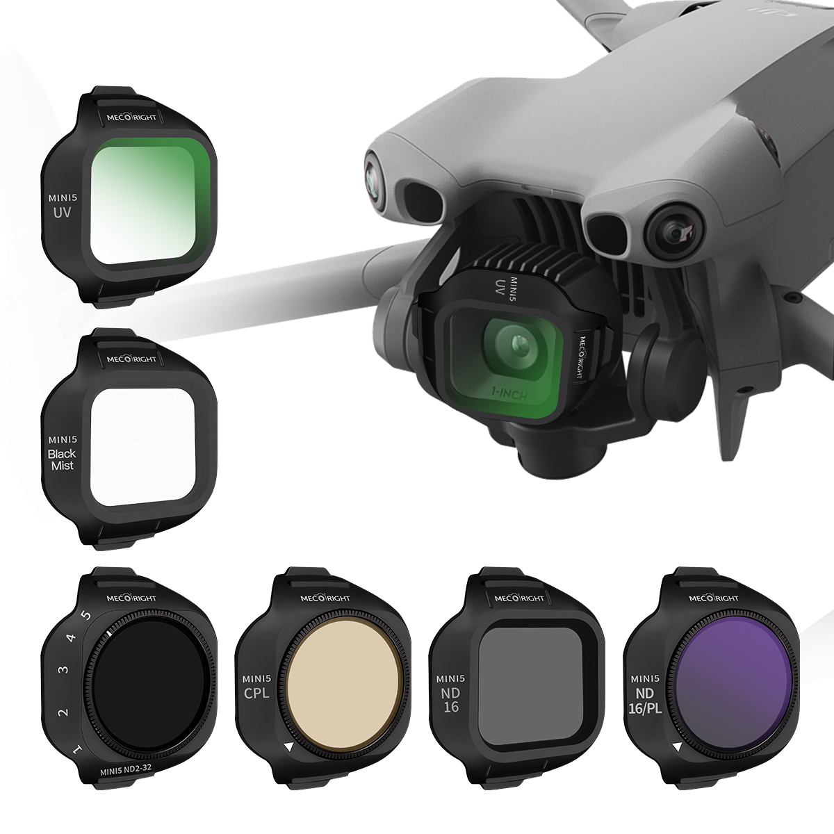 Drone Camera Filter - Kit de filtres Mecoright pour DJI