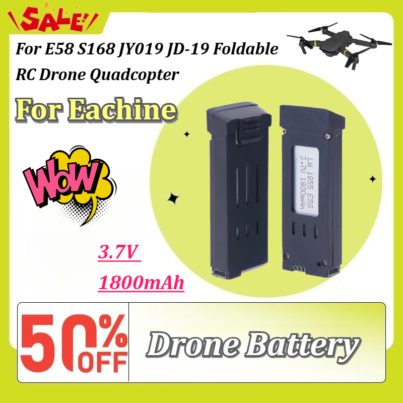 Batterie au Lithium Rechargeab - Eachine Drone E58 avis et prix