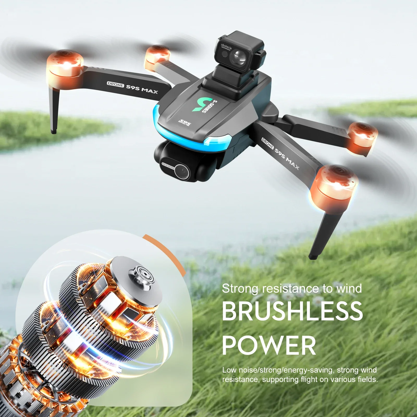 Nouveau S9S MAX MINI Drone 4K  - Drone Camera Hd avis et prix