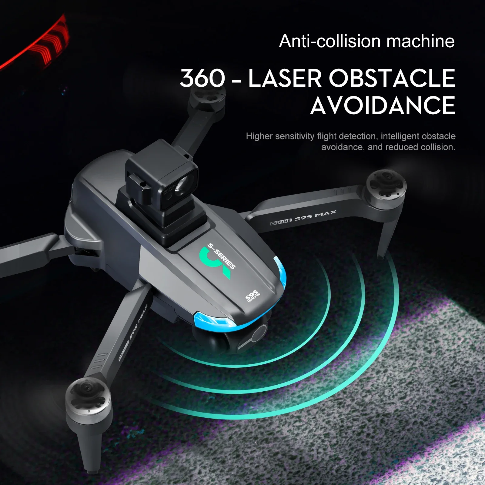 Nouveau S9S MAX MINI Drone 4K  - Drone Camera Hd avis et prix