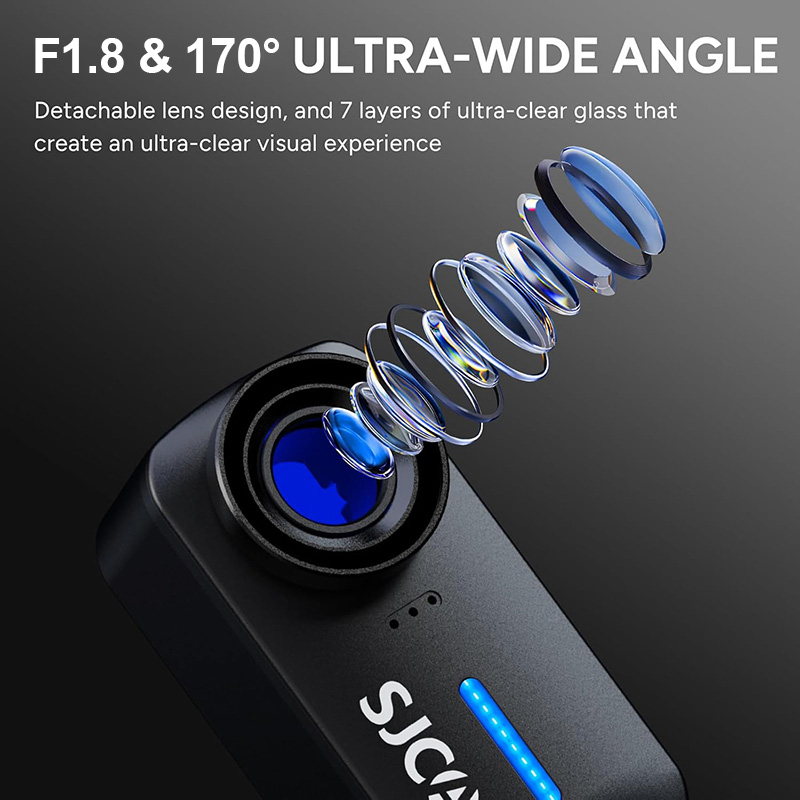 Caméra d'action SJCAM C110+ av - Drone Camera Action avis et prix