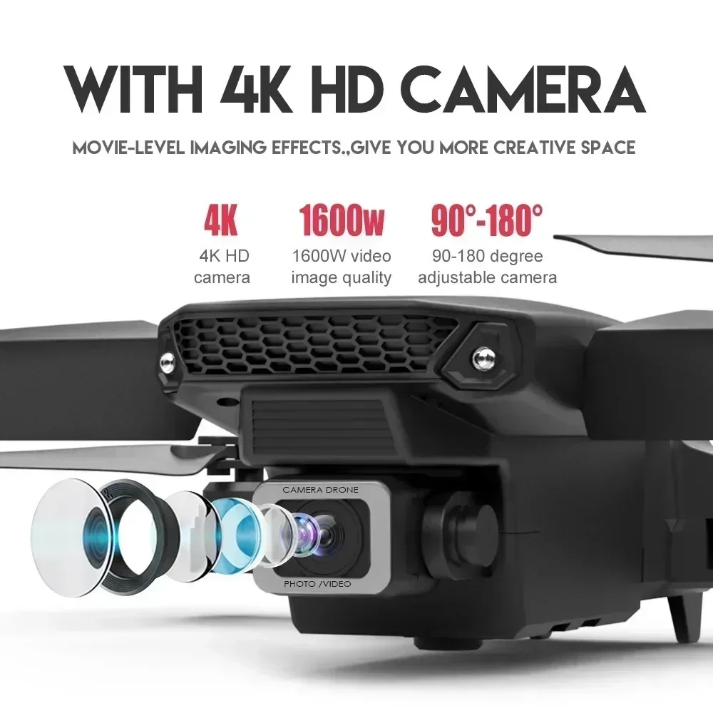 Drone E88 Pro WIFI FPV Grand A - Drone Camera Wide Angle avis et prix