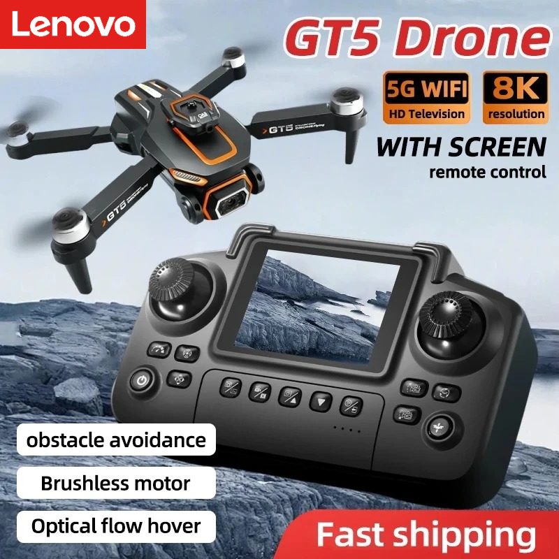 Drone Lenovo GT5 Mini 4K HD à  - Drone Camera Wide Angle avis et prix
