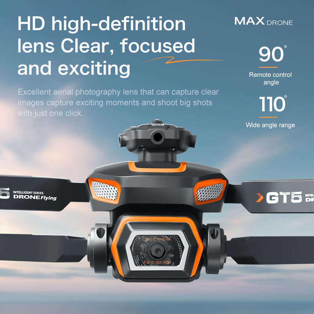 Drone Lenovo GT5 Mini 4K HD à  - Drone Camera Wide Angle avis et prix