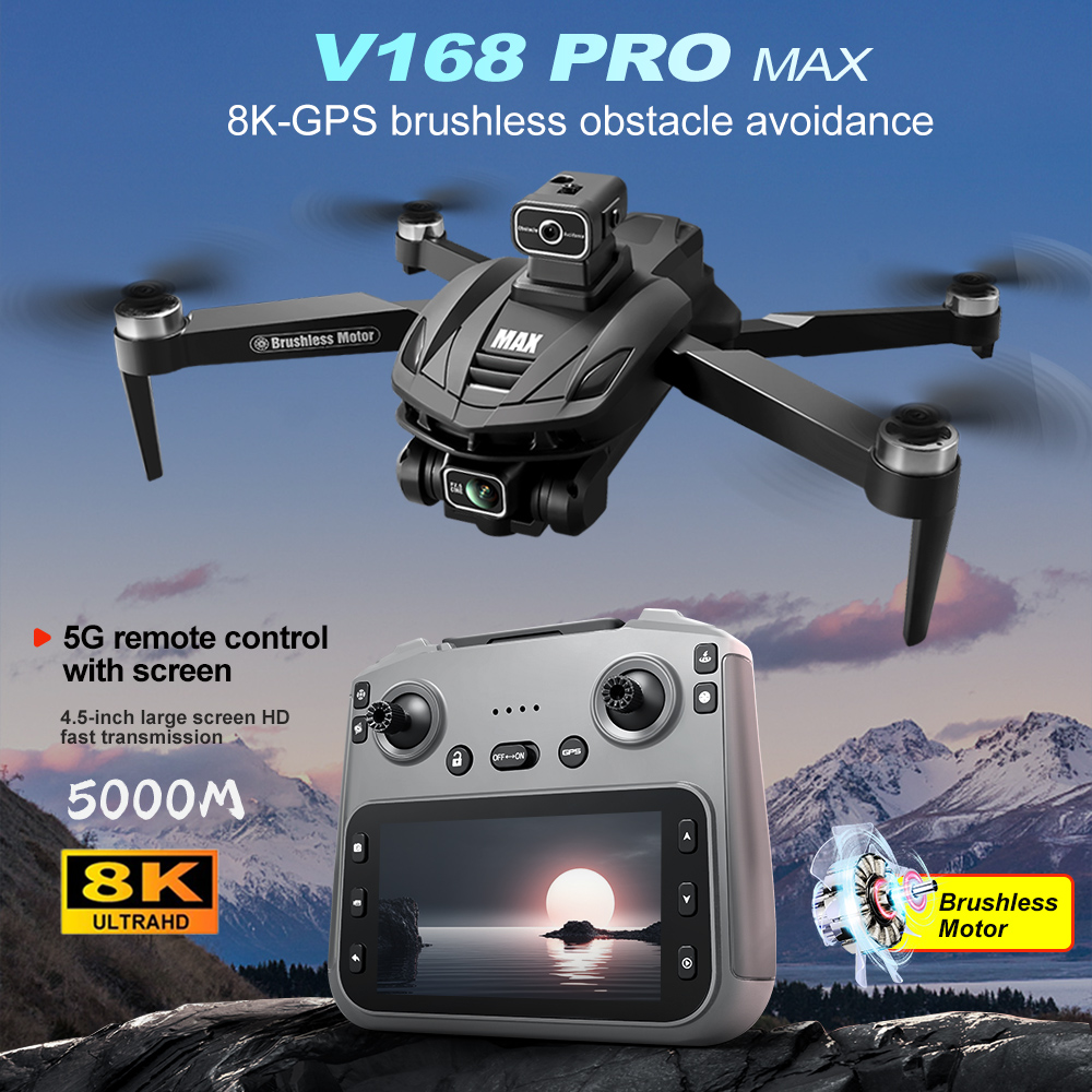 V168 PRO Max GPS Drone 8K prof - Drone Camera Professional avis et prix