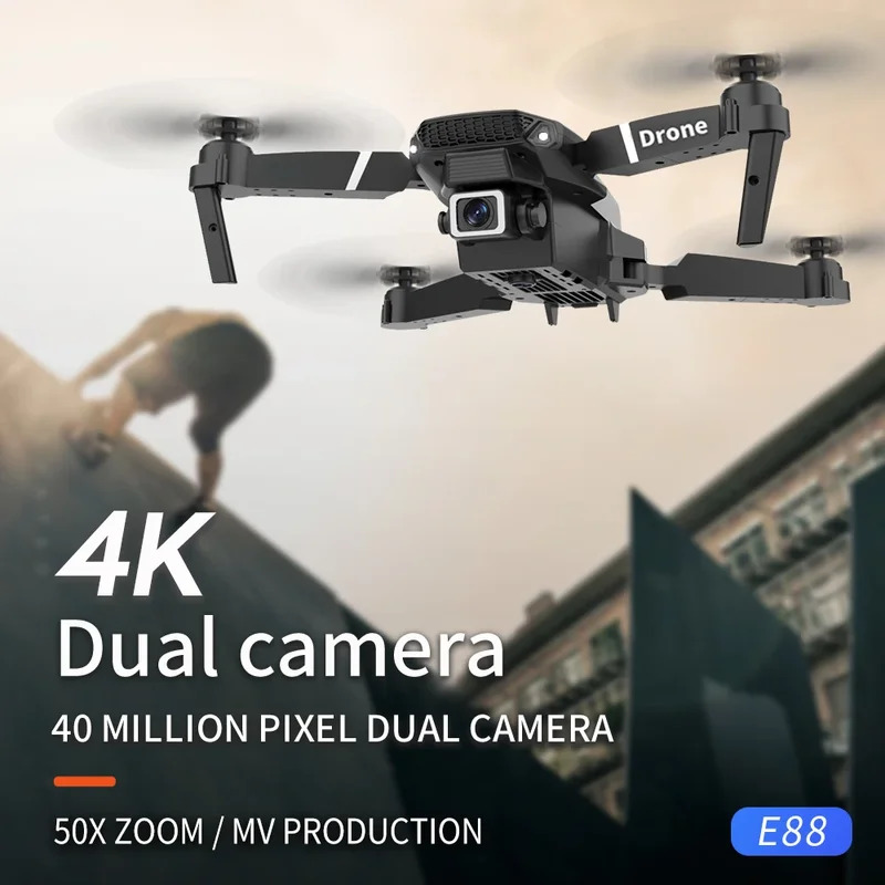 Le Drone pliant intelligent E8 - Drone Camera Professional avis et prix