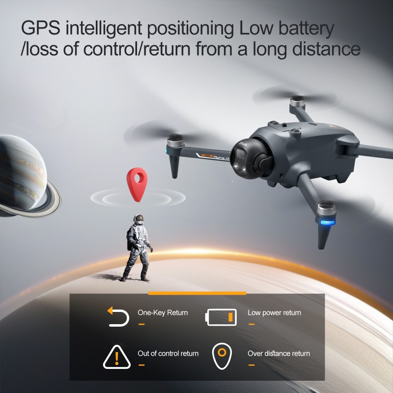 Nouveau mini drone RC YL059 av - Drone Camera With Gimbal avis et prix