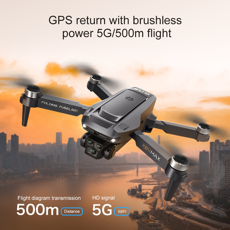 Drone quadrirotor K811MAX : sa - Drone Camera 4K avis et prix